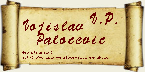 Vojislav Paločević vizit kartica